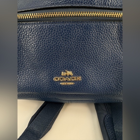 Coach Blue Leather Womens Backpack main image 9